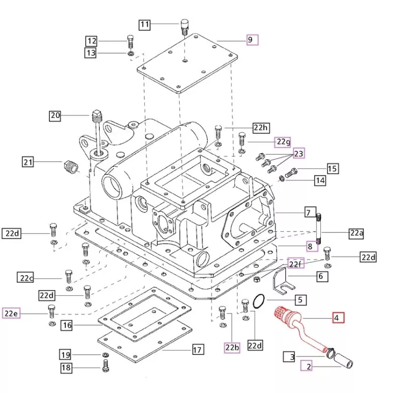 000051197D01 - Hydraulic Suction Strainer