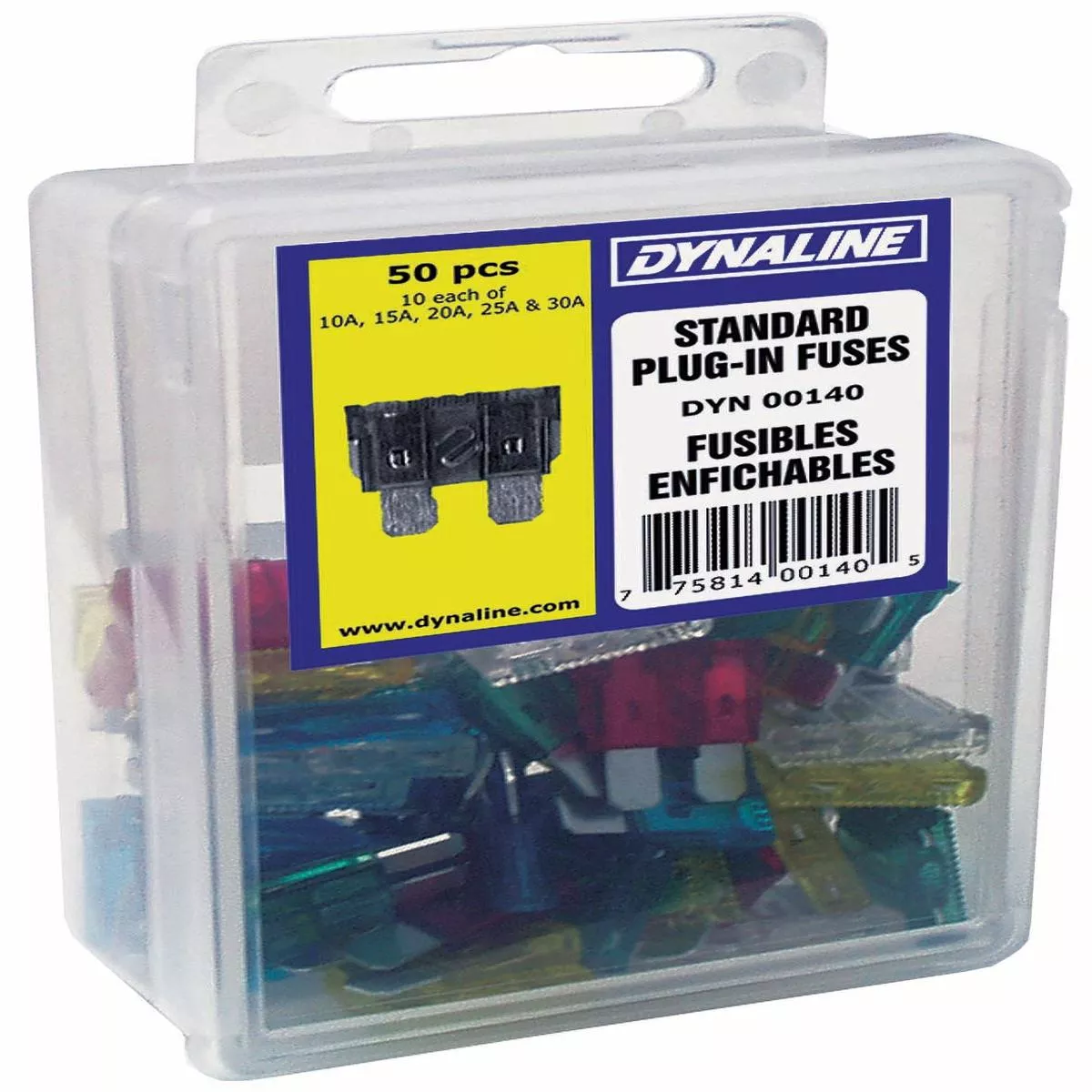 00140, STANDARD PLUG-IN FUSES