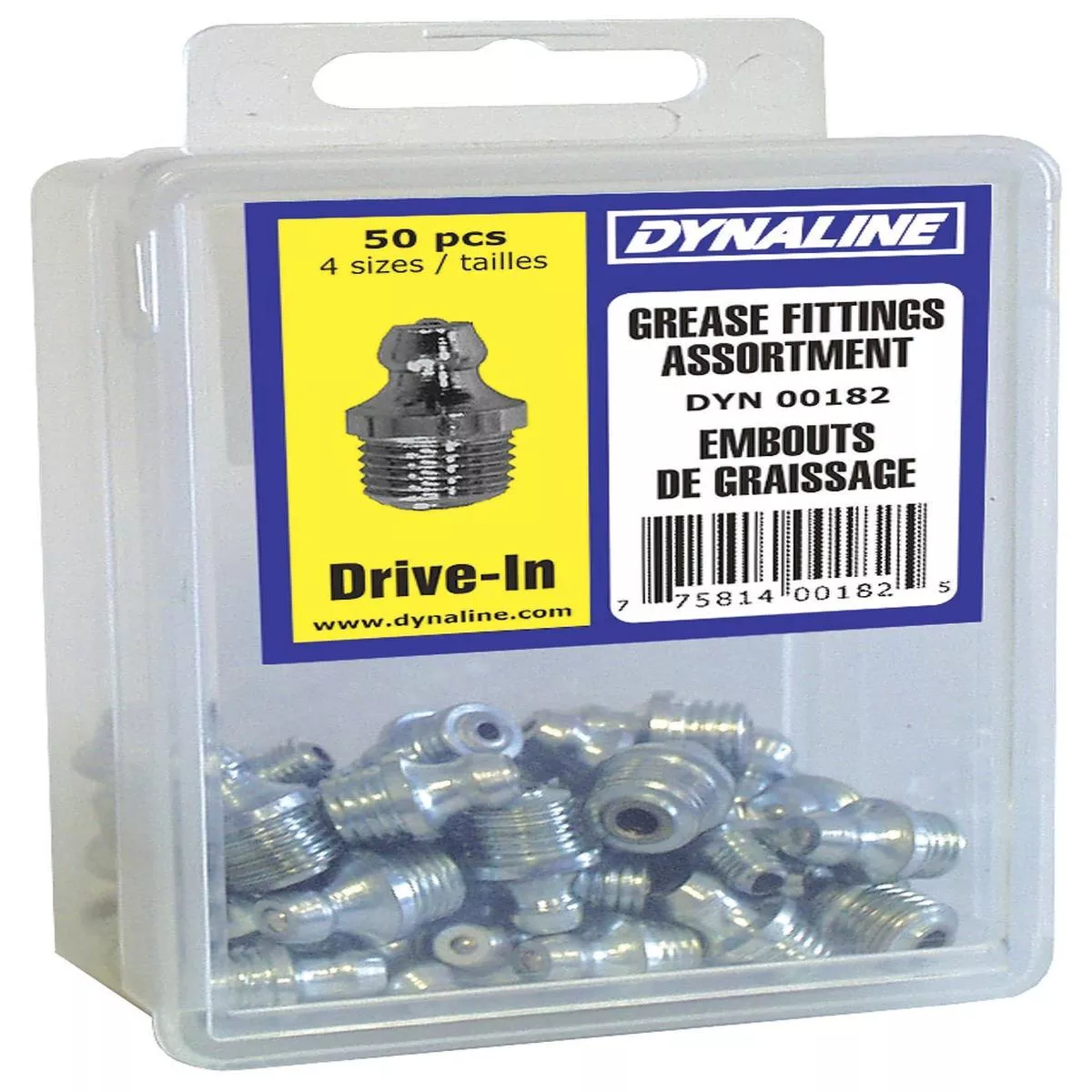 00182, DRIVE-IN GREASE FITTING DYNAKIT