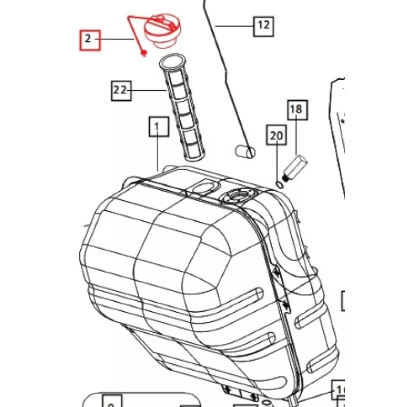 007515304C1 - Cap Fuel Tank
