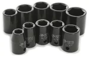 975-M592DB - SAE IMPACT SKT SET - 10PC - 1/2" DR