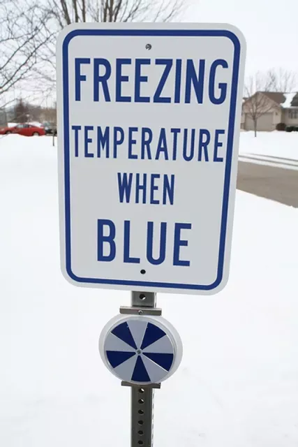 Accuform FRW973 Icy Conditions Indicator Kit