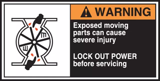 Accuform LECN363 Electrical Safety Labels