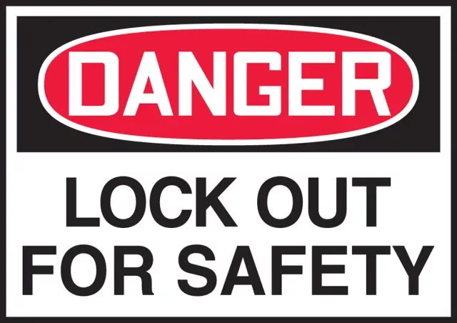 Accuform LLKT286VSP Lockout / Tagout Safety Labels
