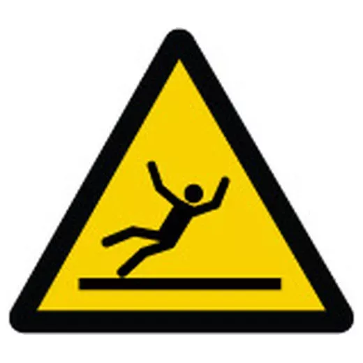 Accuform LSGW1232 ISO Warning Safety Label: Slippery Surface (2011)