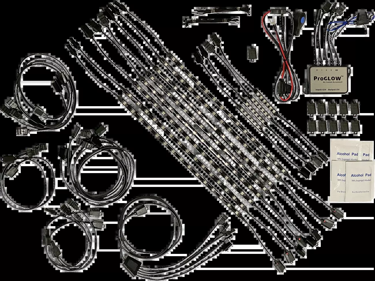 Custom Dynamics ProGLOW™ Light Kit - Harley Davidson Trike - PG-TKE-KIT - A&D Discount Performance