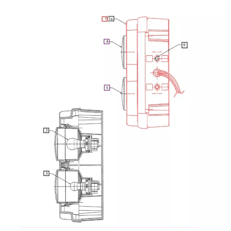 E007700871D91 - Lamp P & T