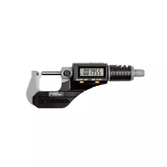 Fowler 54-860-212-1 Digital Double Ball Micrometer IP54 USB 1-2"