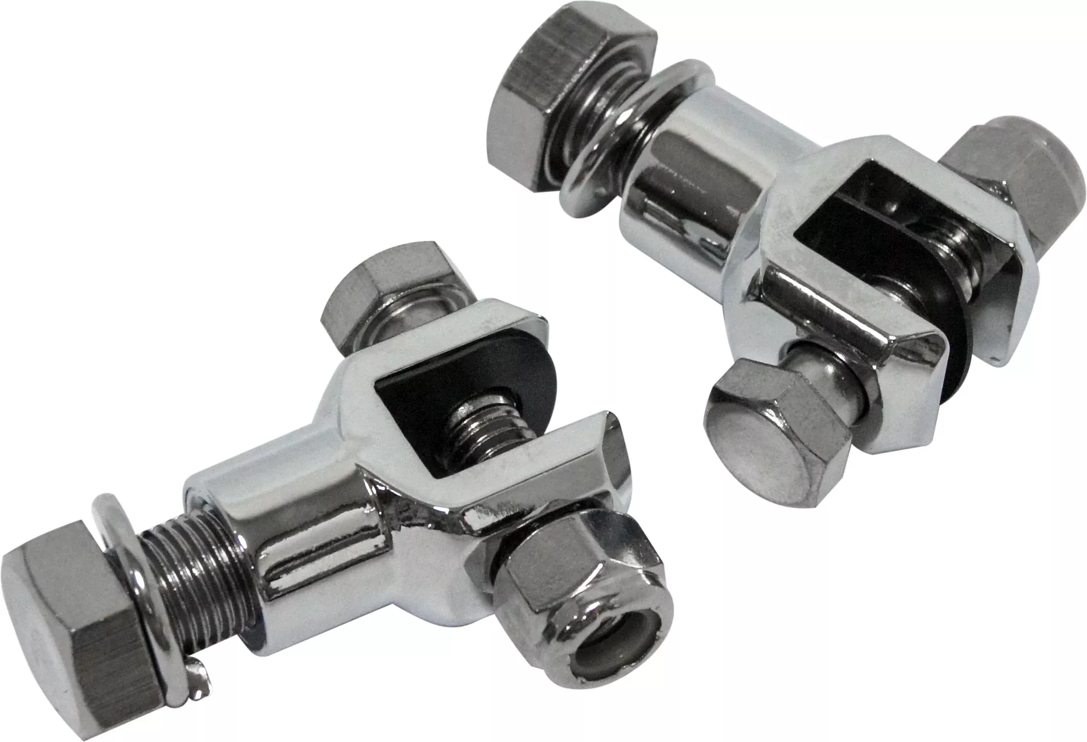 HardDrive Footpeg Clevis Mounts Chrome 1/2"-20 Thread - 820-1980