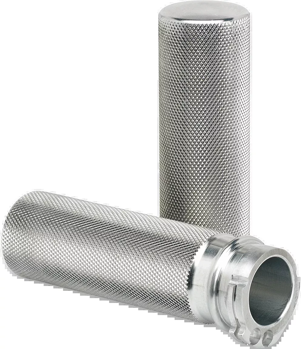 Joker Machine Grips - Knurled - Cable - Raw - 03-93-4