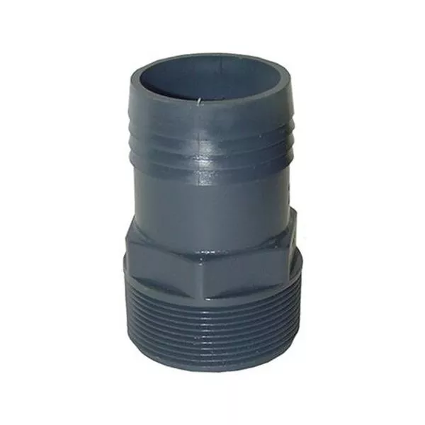 Merrill PVCMA200 2" x 2" PVC Reducing Coupling Male Adapter