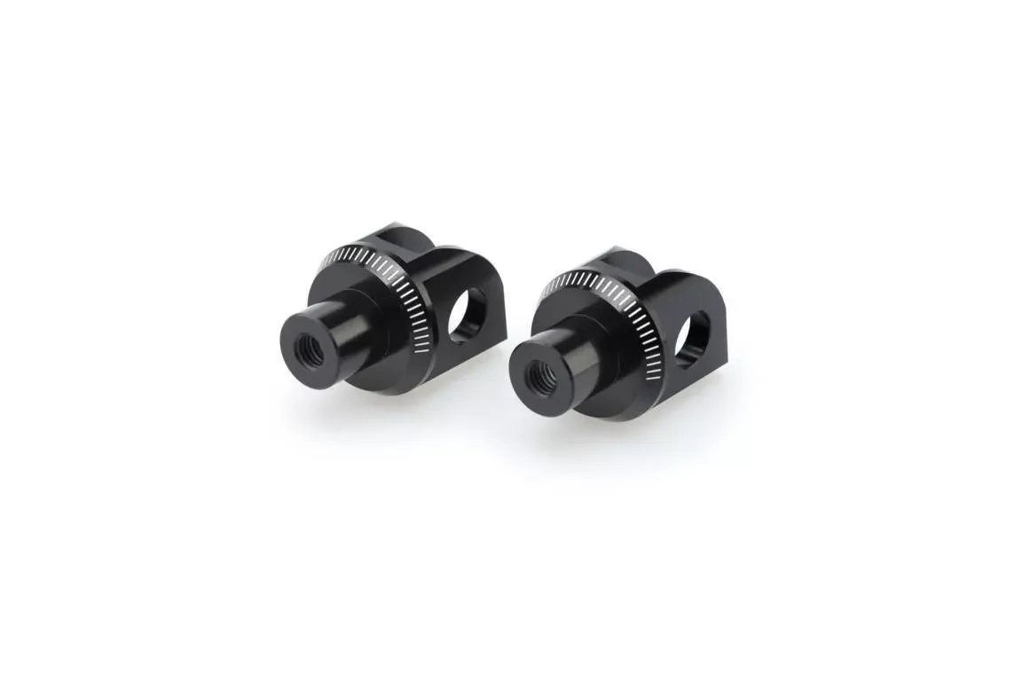 PUIG Footpeg Adapter - 561-06449BK - A&D Discount Performance