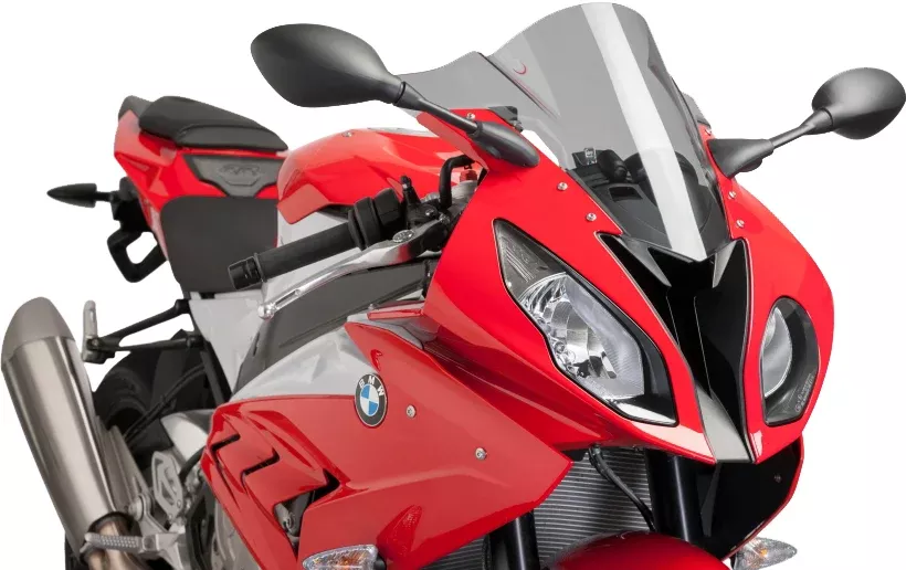 PUIG Windscreen Racing Smoke - 561-1613S - A&D Discount Performance
