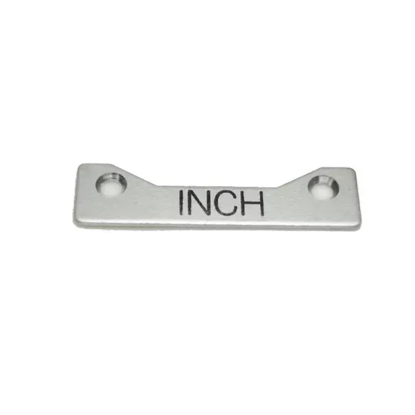 Rees 09003-008 Standard Legend Plate, INCH