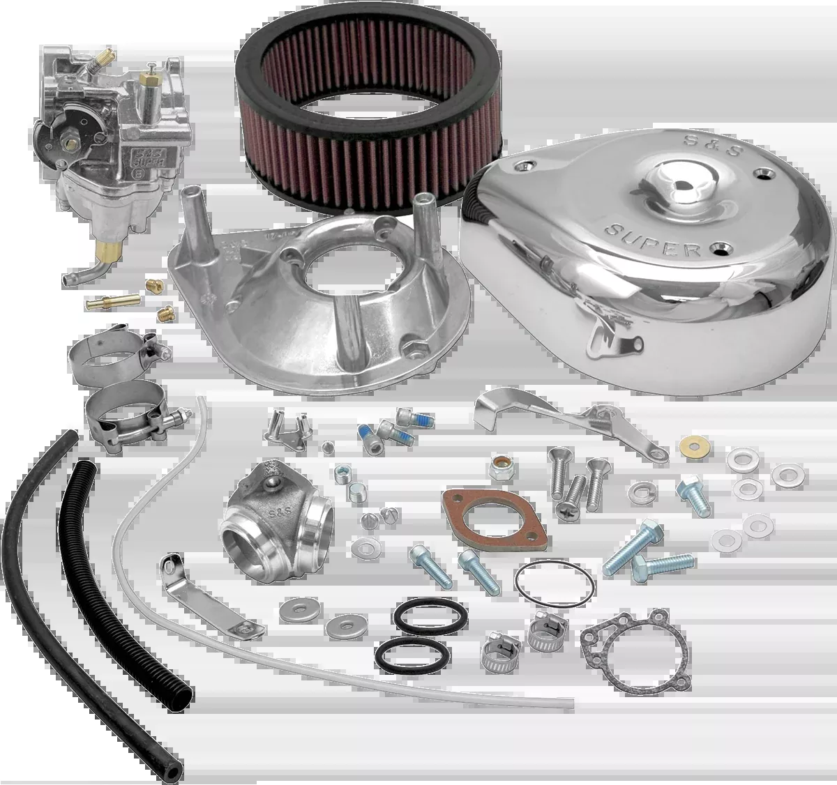 S&S Cycle Super E Carburetor Kit - Shovelhead - 11-0411 - A&D Discount Performance