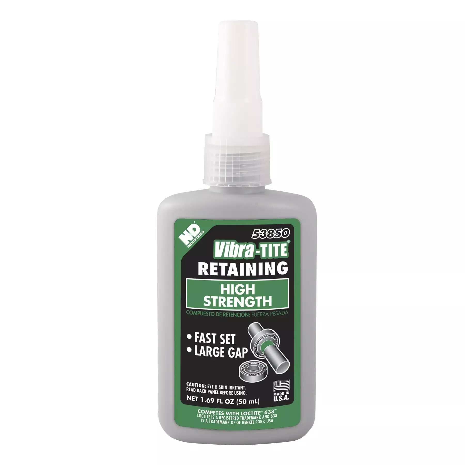 Vibra-Tite 53850 Retaining Compound High Strength 50 mL