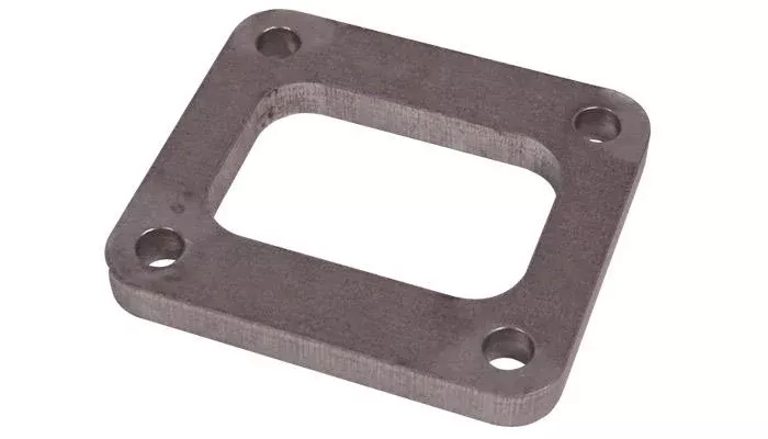 Vibrant T04 Turbo Inlet Flange (Rectangular Inlet) Mild Steel 1/2in Th